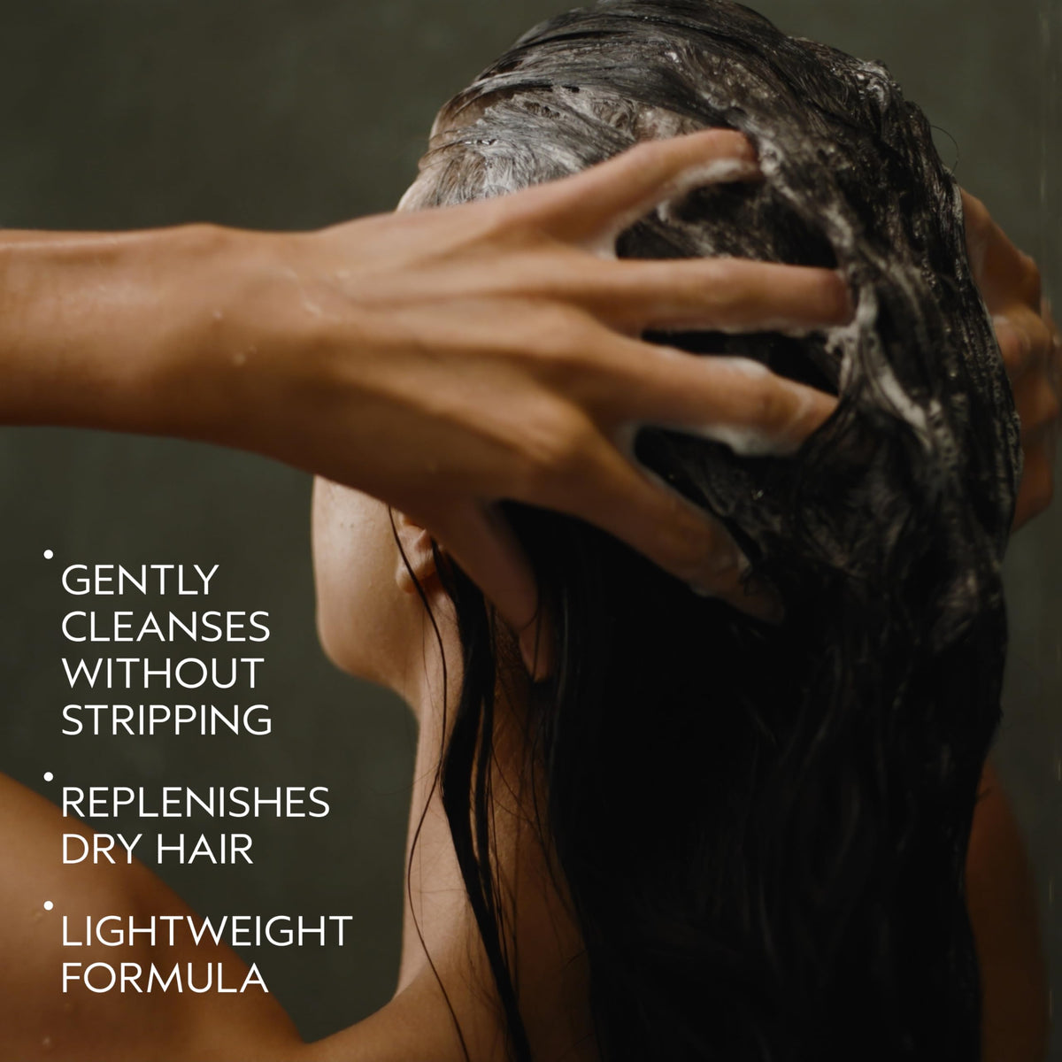 Aveda pump and cap close-up highlighting easy dispense and travel-ready design