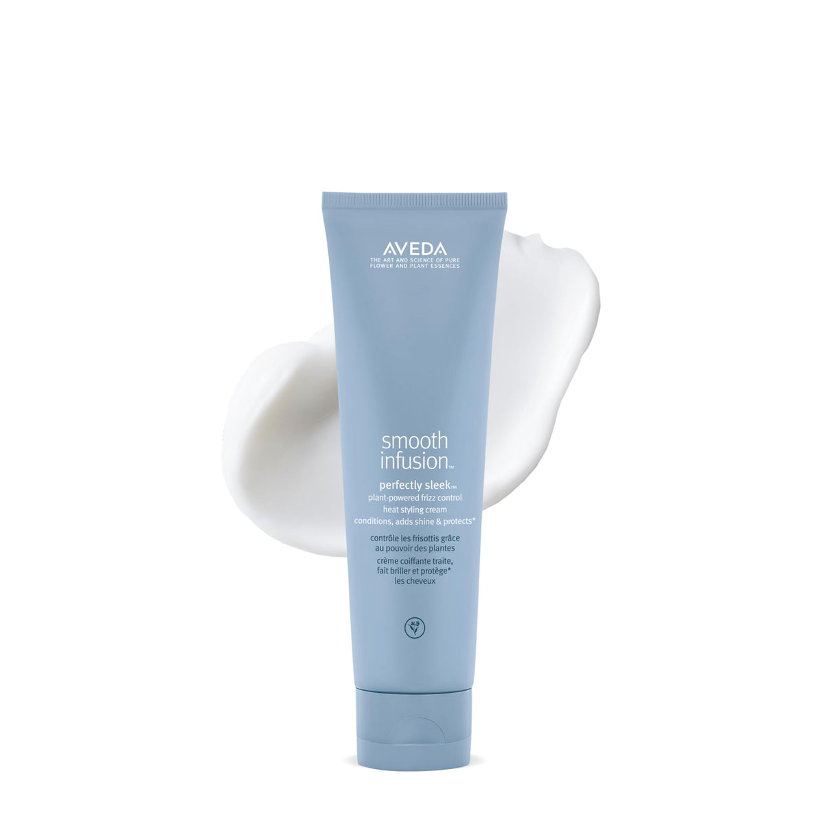 Aveda Perfectly Sleek front bottle showing clean branding and size to identify product