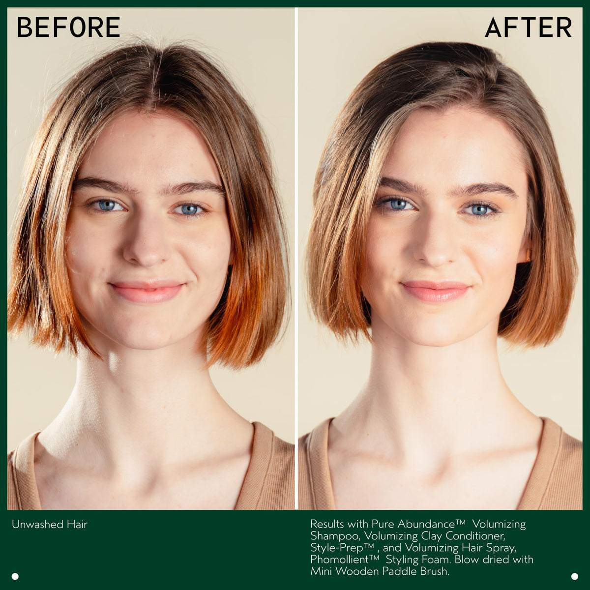 Aveda Phomollient foam texture close-up showing light airy mousse for volume
