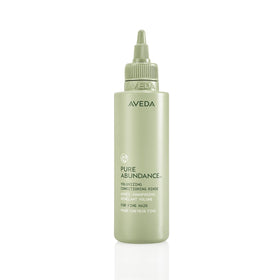Aveda Pure Abundance front packaging showing bottle and label, conveys clean brand presentation