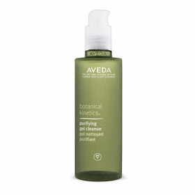 Aveda purifying gel cleanser front bottle showing clean design and benefits