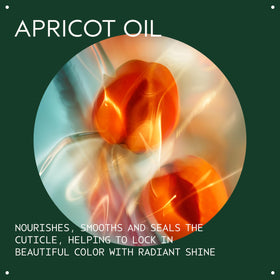 Aveda bottle close-up label highlighting naturally derived ingredients and claims