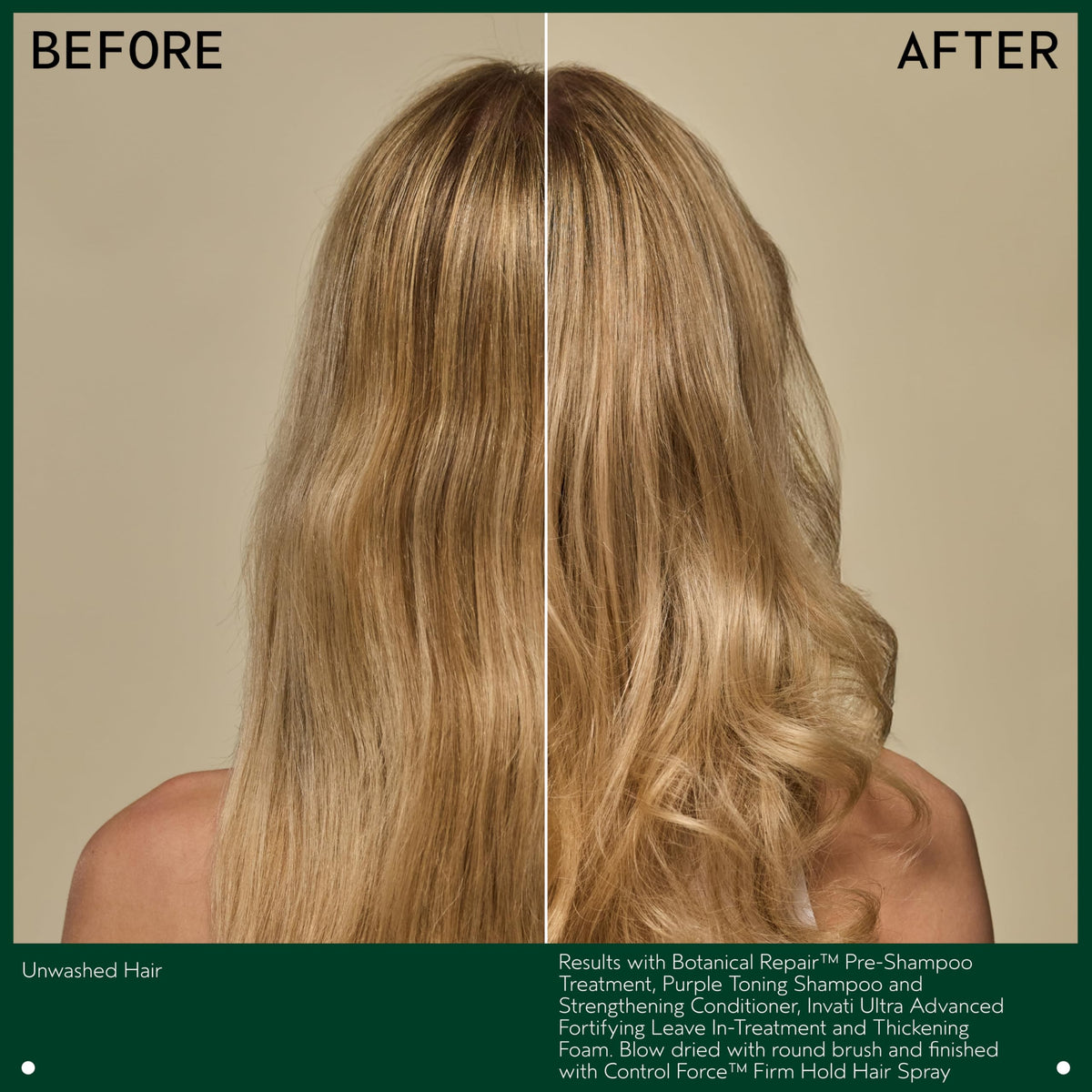 Aveda shampoo pouring into hand highlighting easy application