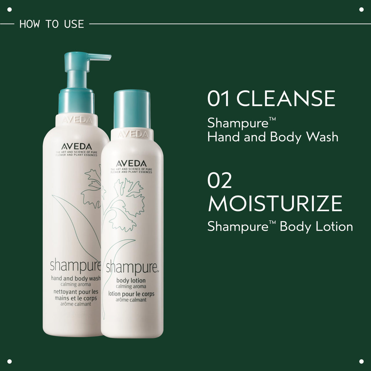 Aveda Shampure next to ruler for size comparison and travel option clarity