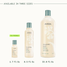 Aveda Shampure paired with Shampure body care showing coordinated fragrance