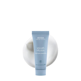 Aveda front packaging showing bottle and label, promotes easy styling