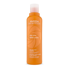 Aveda front packaging showing label and benefits for post-sun cleansing