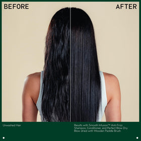 Aveda conditioner cream texture on hand showing lightweight moisturization and detangling benefit