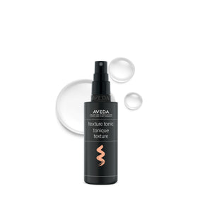 Aveda Texture Tonic front bottle showing label and volume, highlights natural ingredients