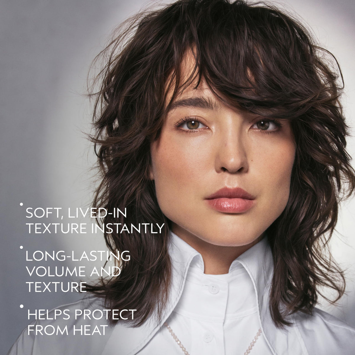 Aveda Tousle Texture fine spray mist close-up for even lightweight coverage