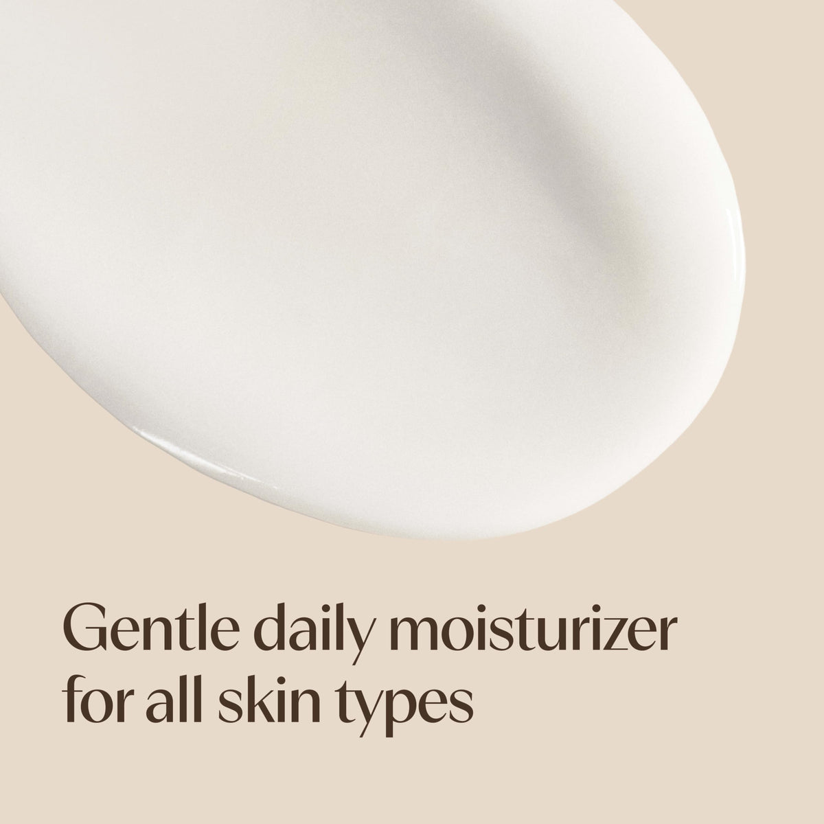Aveeno 2.3 fl oz tube held in hand showing compact travel size