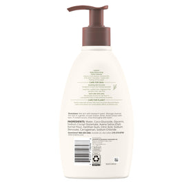 Aveeno after-rinse smooth skin lifestyle shot showing hydrated appearance
