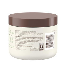 Aveeno jar on bathroom counter in lifestyle setting for daily routine
