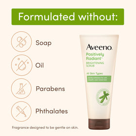 Aveeno product on bathroom counter illustrating daily skincare routine benefit