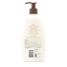 Aveeno before and after swipe showing improved skin texture appearance