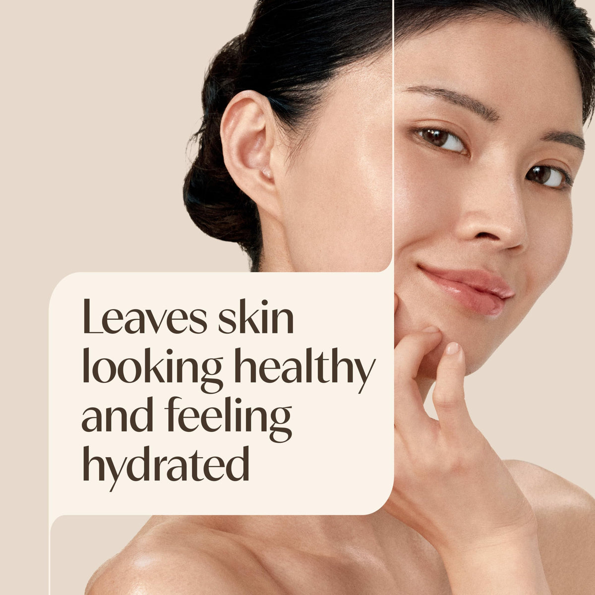 Aveeno label close-up highlighting oat and feverfew ingredients