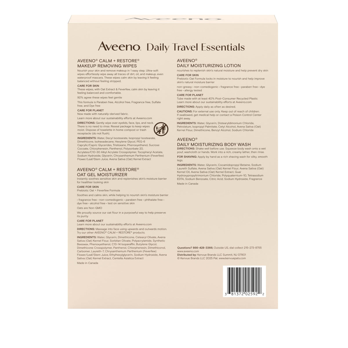 Aveeno Daily Moisturizing Lotion pump close-up highlighting fast absorption