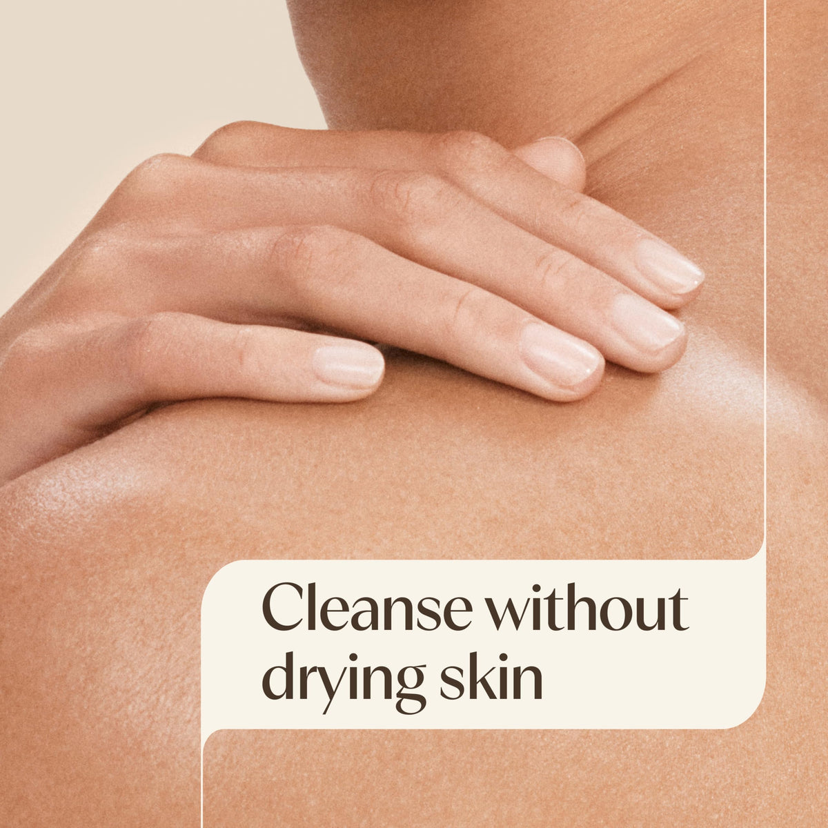 Aveeno gel being dispensed into hand showing simple application and quick lather