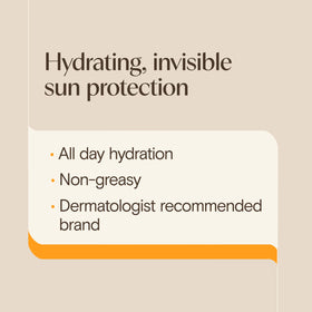 Aveeno lotion texture on hand demonstrating lightweight, non-greasy feel
