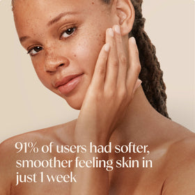 Aveeno packaging label close-up showing key ingredients and reassurance