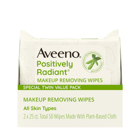 Aveeno front packaging showing twin pack and travel convenience