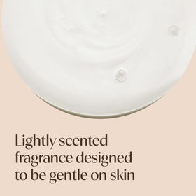 Aveeno in shower lifestyle showing gentle cleansing for sensitive skin