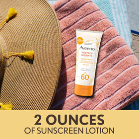 Aveeno cream texture close-up absorbing quickly for lightweight hydration