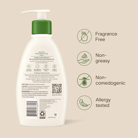 Aveeno lotion placed in travel bag for on-the-go hydration