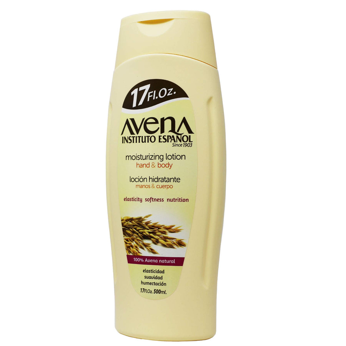 Avena Instituto Español application on hands for immediate softening benefit
