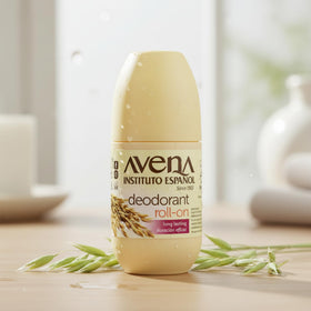 Avena Instituto Español bottle label detail highlighting oat-based formula