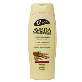 Avena Instituto Español pump close-up demonstrating easy, mess-free dispensing