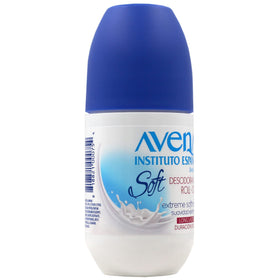 Avena Instituto Espanol bottle next to ruler showing 2.5 fl oz size