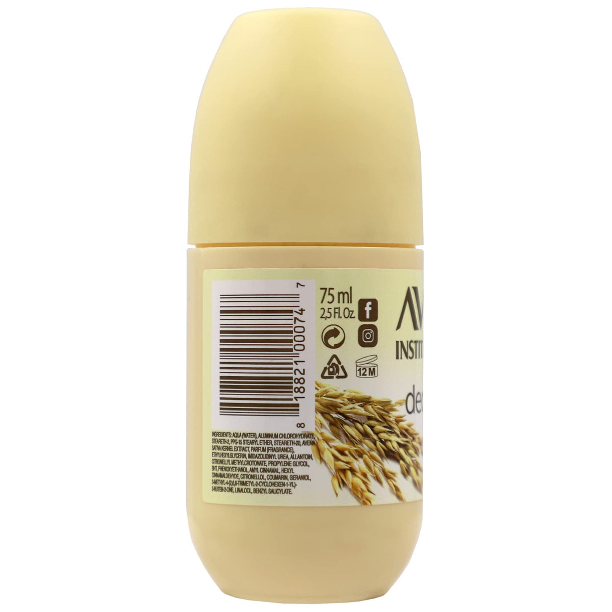 Avena Instituto Español texture on skin showing quick-dry moisturizing finish