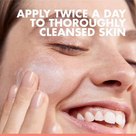 Eau Thermale Avène skin after absorption showing non-greasy hydrated finish