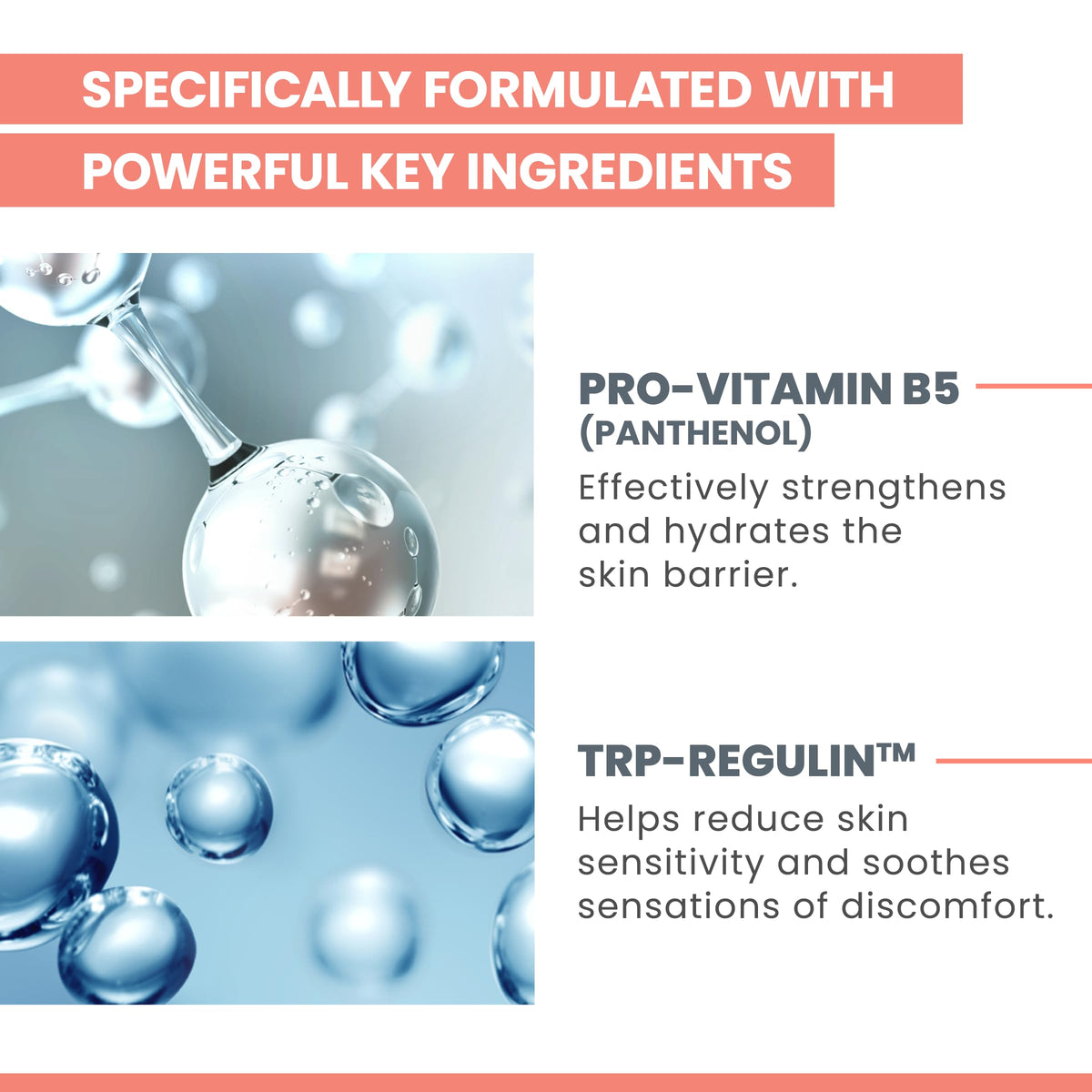 Eau Thermale Avène Pro‑Vitamin B5 ingredient graphic for barrier repair