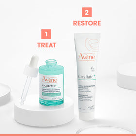 Eau Thermale Avène bottle beside ruler to show actual size