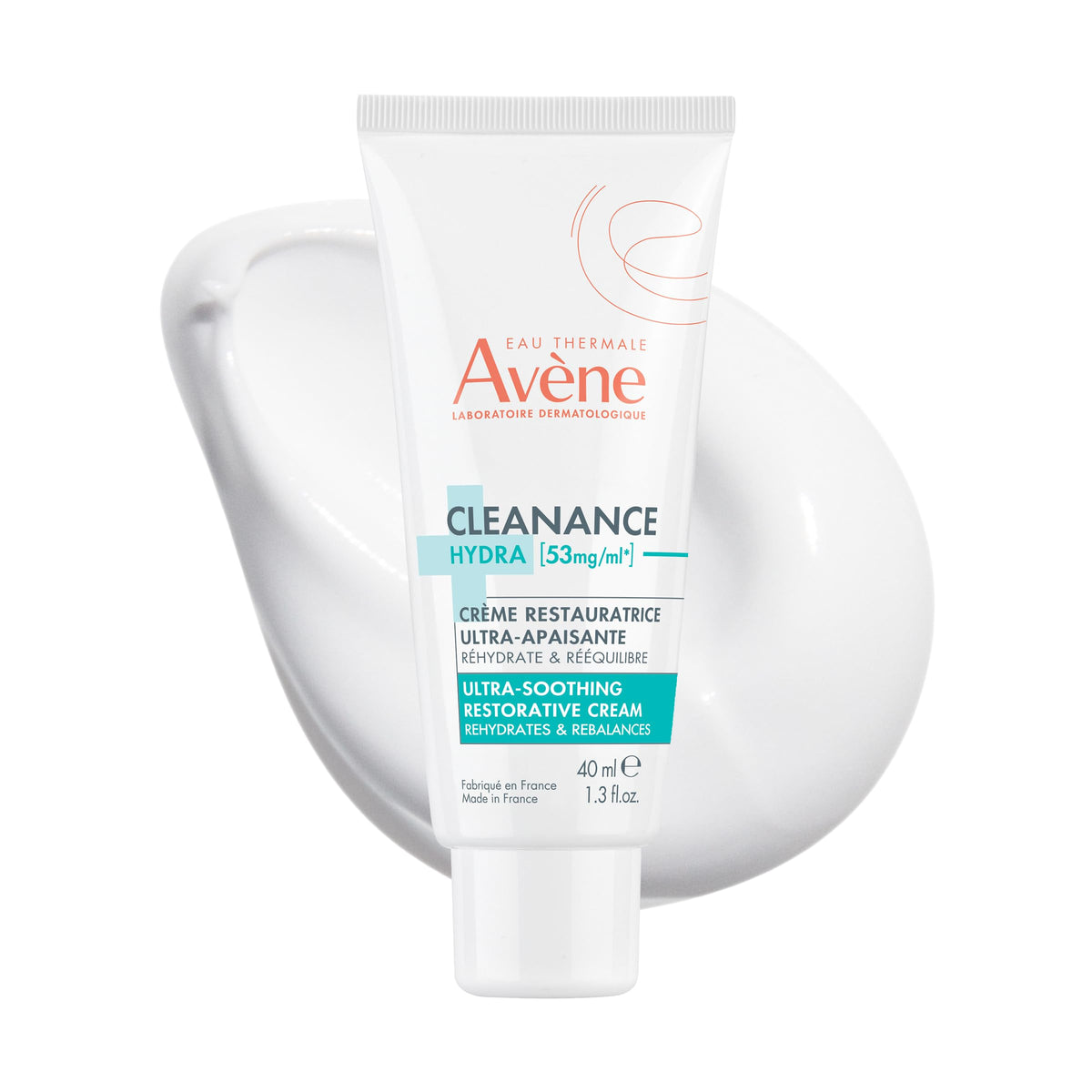 Eau Thermale Avène front packaging showing calming rich moisturizer for treated skin