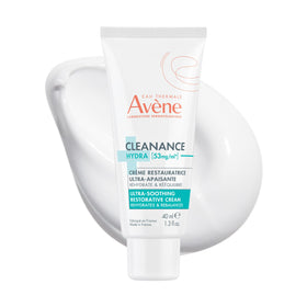 Eau Thermale Avène front packaging showing calming rich moisturizer for treated skin