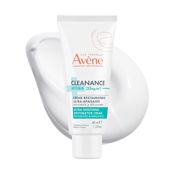 Eau Thermale Avène front packaging showing calming rich moisturizer for treated skin