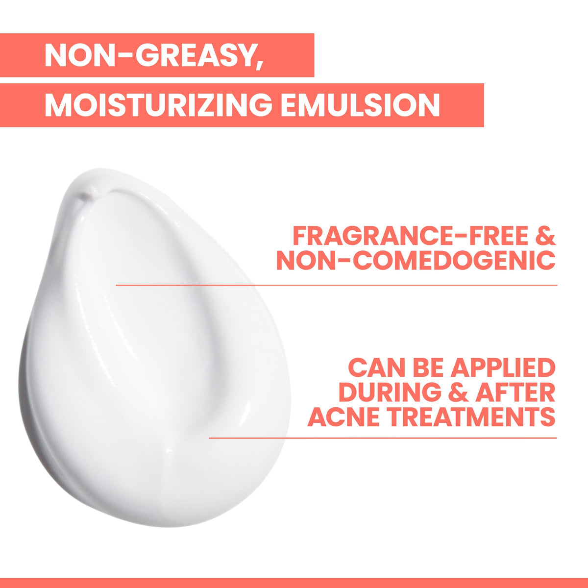 Avène Cleanance HYDRA cream texture swipe showing rich hydration and comfort