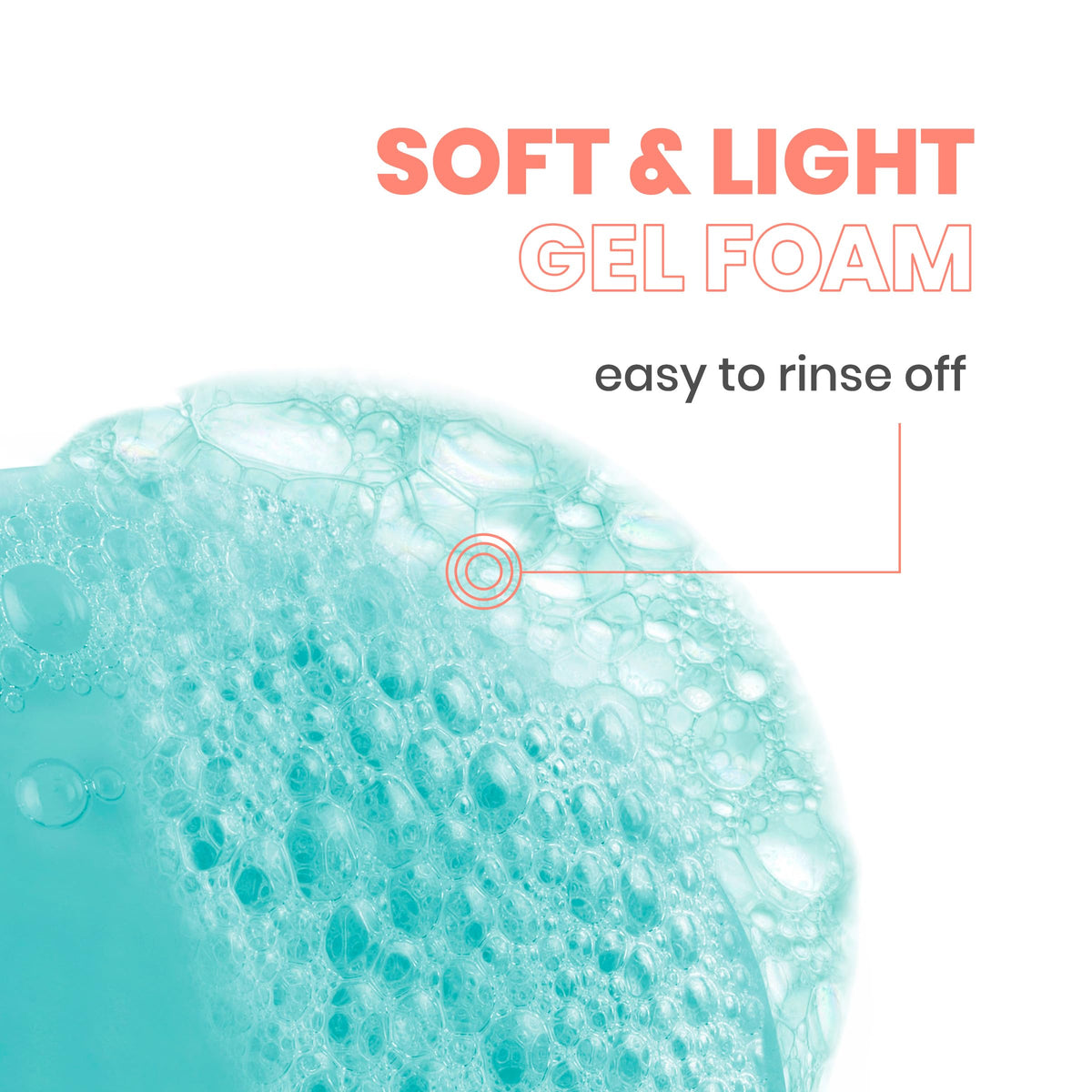 Avène dispensing foam from pump for easy controlled cleansing