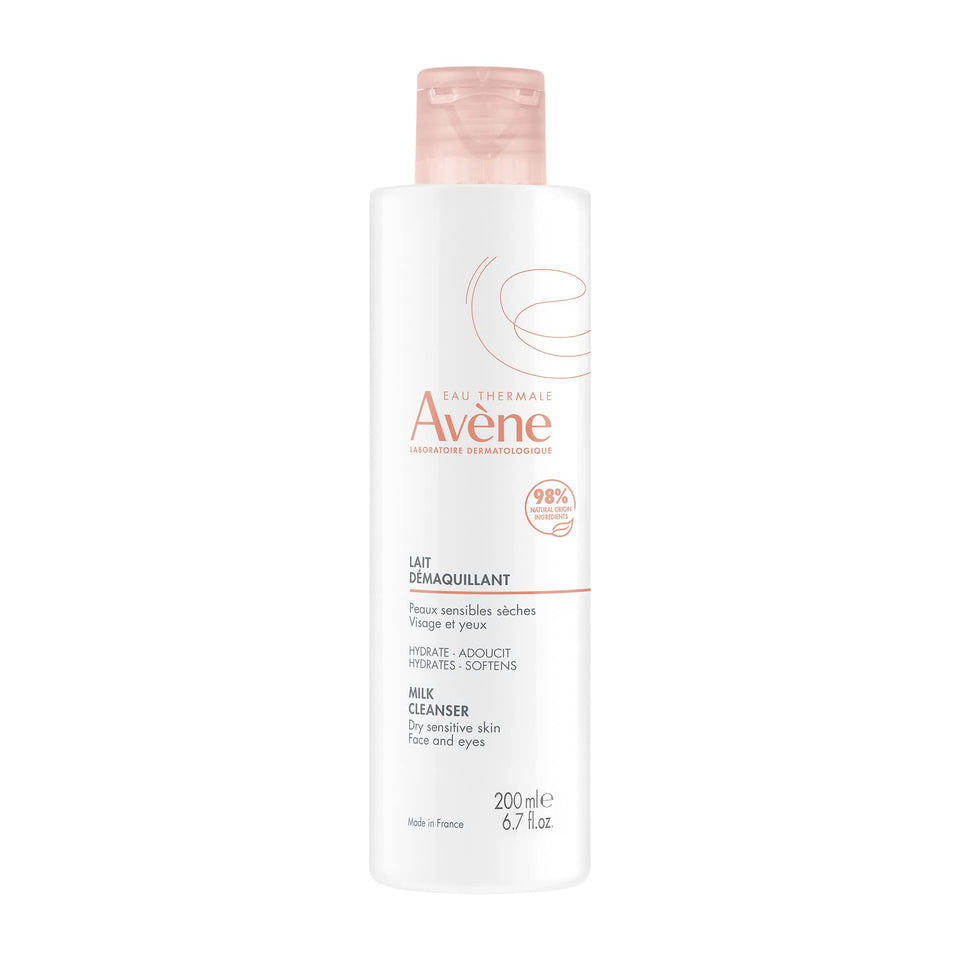 Avène front bottle view showing label and size, clear product identity and benefit