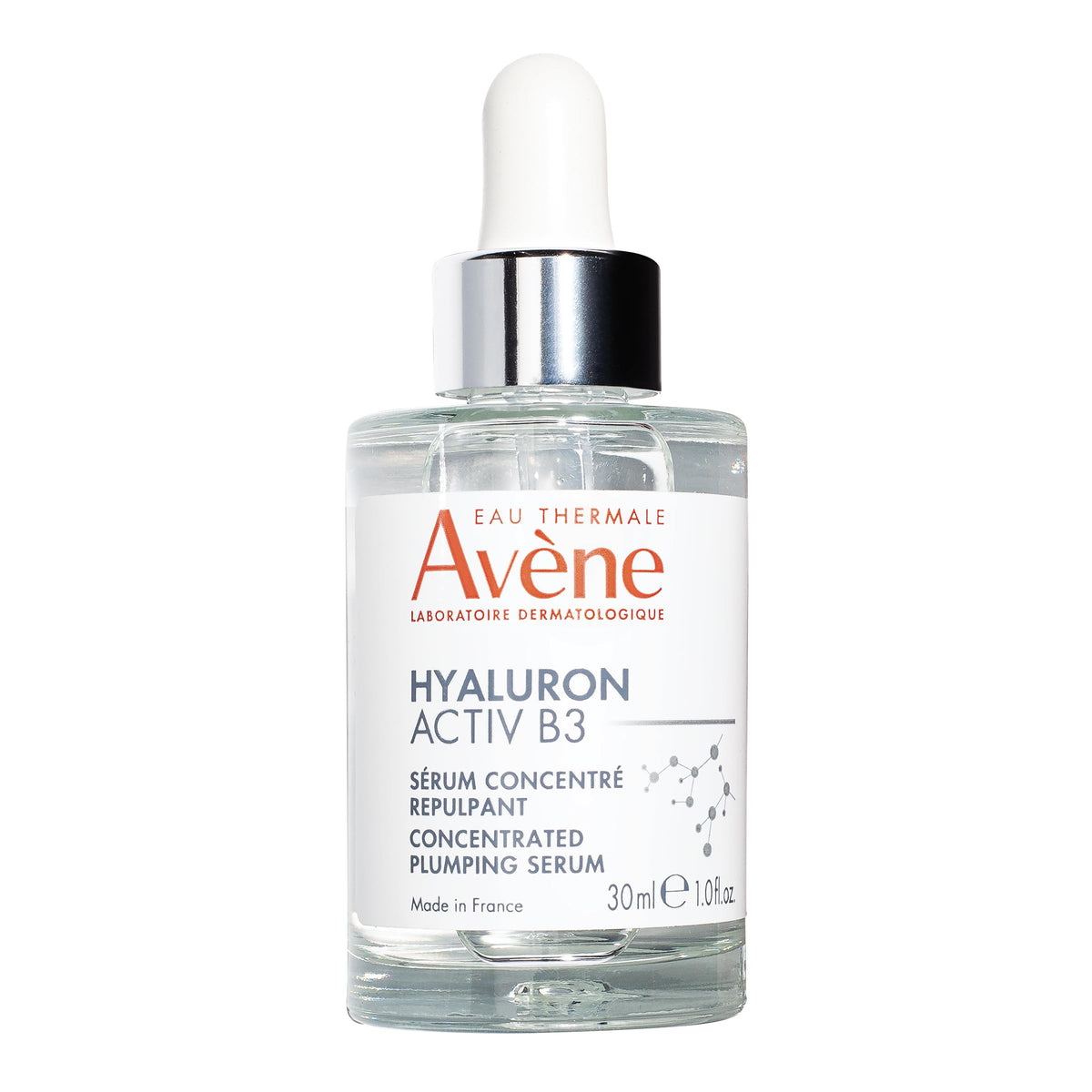Eau Thermale Avène front bottle view showing clear label and travel-ready benefit