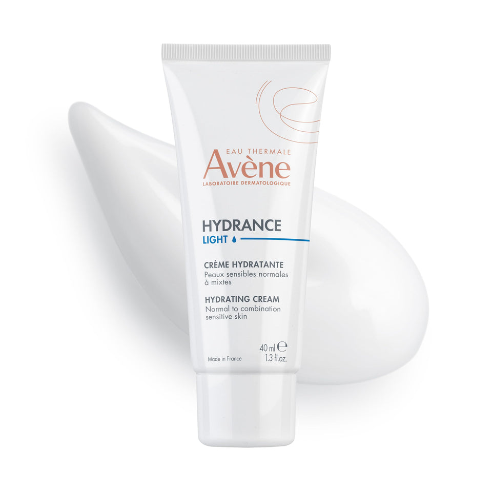 Avène Hydrance LIGHT front packaging showing bottle and label benefits