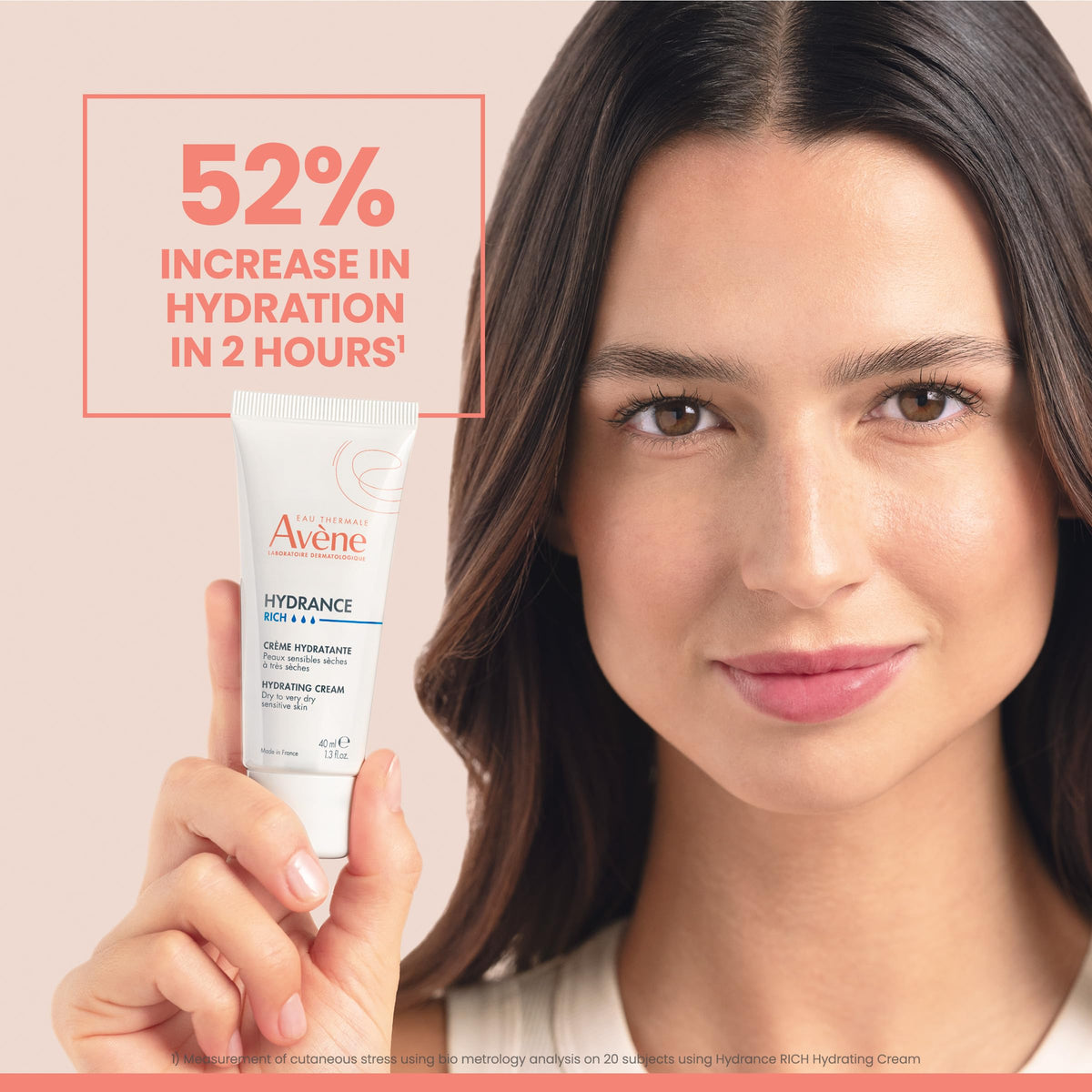 Avène jar label close-up showing formulation details for trust and transparency