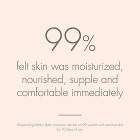 Avène balm being massaged into arm demonstrating quick absorbency benefit