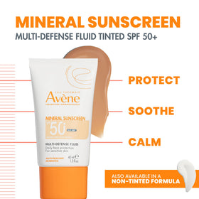Avène texture close-up displaying lightweight fluid and quick absorption benefit