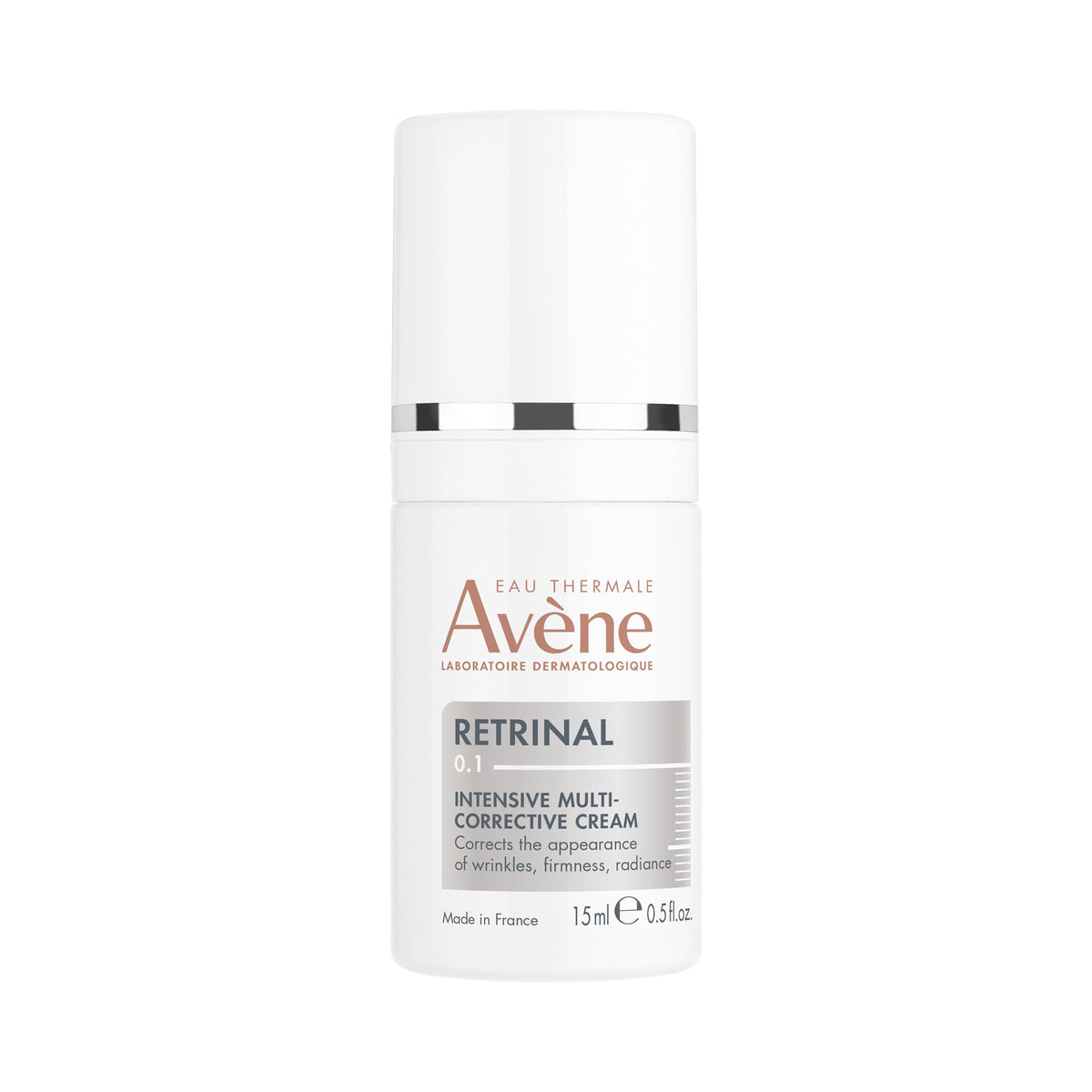Eau Thermale Avène front tube showing product branding and compact size benefits
