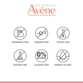 Eau Thermale Avène label highlighting retinaldehyde and ingredients