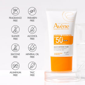 Avène bottle in hand to show size and travel-friendly convenience